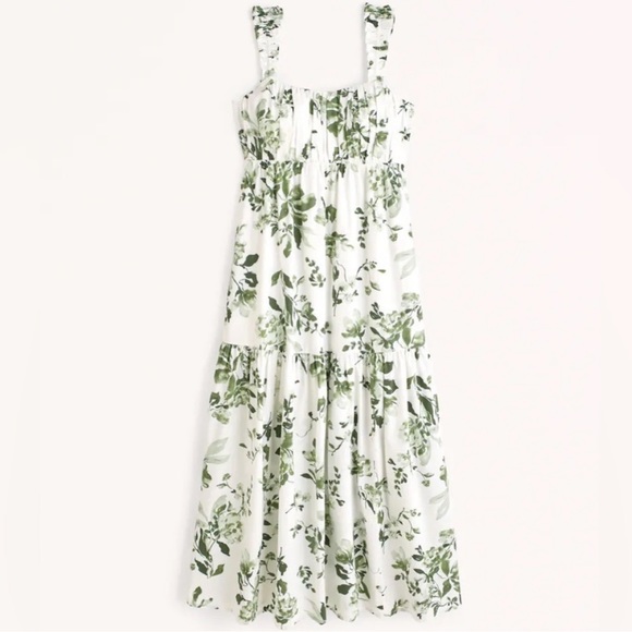 Abercrombie & Fitch Dresses & Skirts - NWT Abercrombie and Fitch Bow Back Poplin Maxi Dress